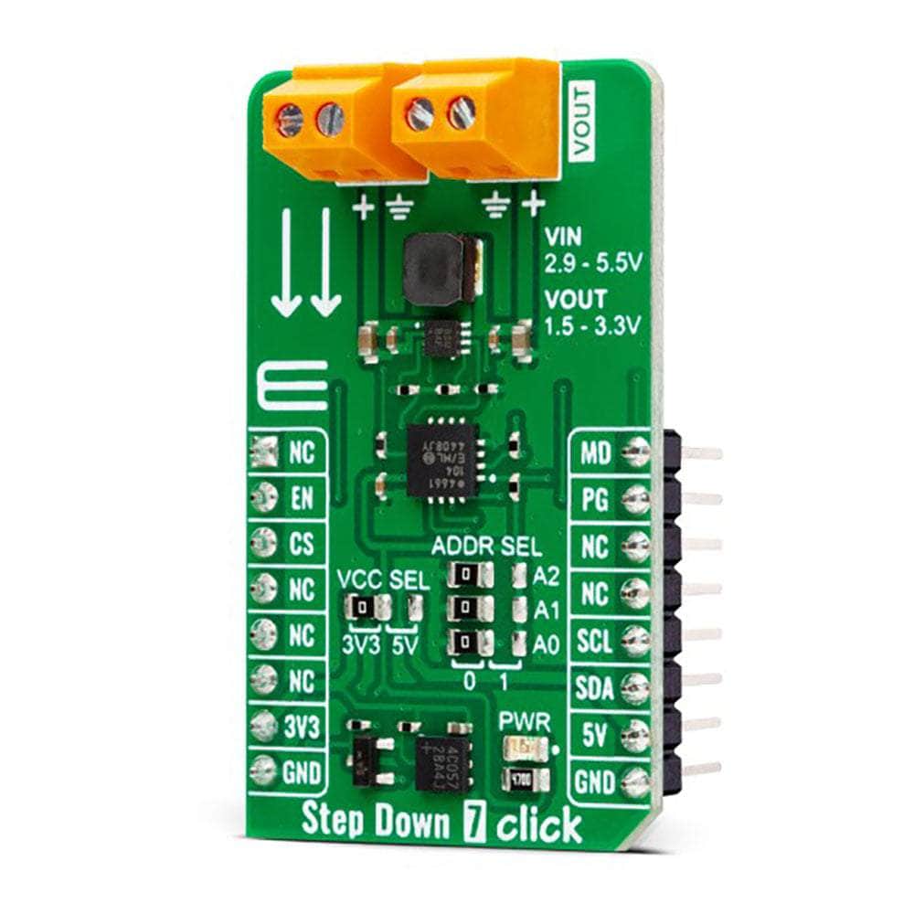 Mikroelektronika d.o.o. MIKROE-5754 Step Down 7 Click Board™ - The Debug Store UK