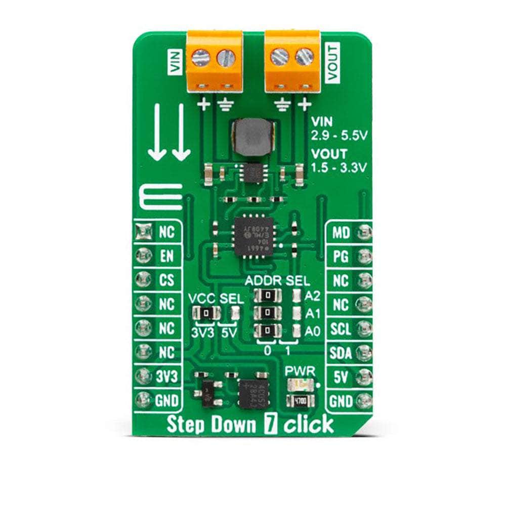 Mikroelektronika d.o.o. MIKROE-5754 Step Down 7 Click Board™ - The Debug Store UK