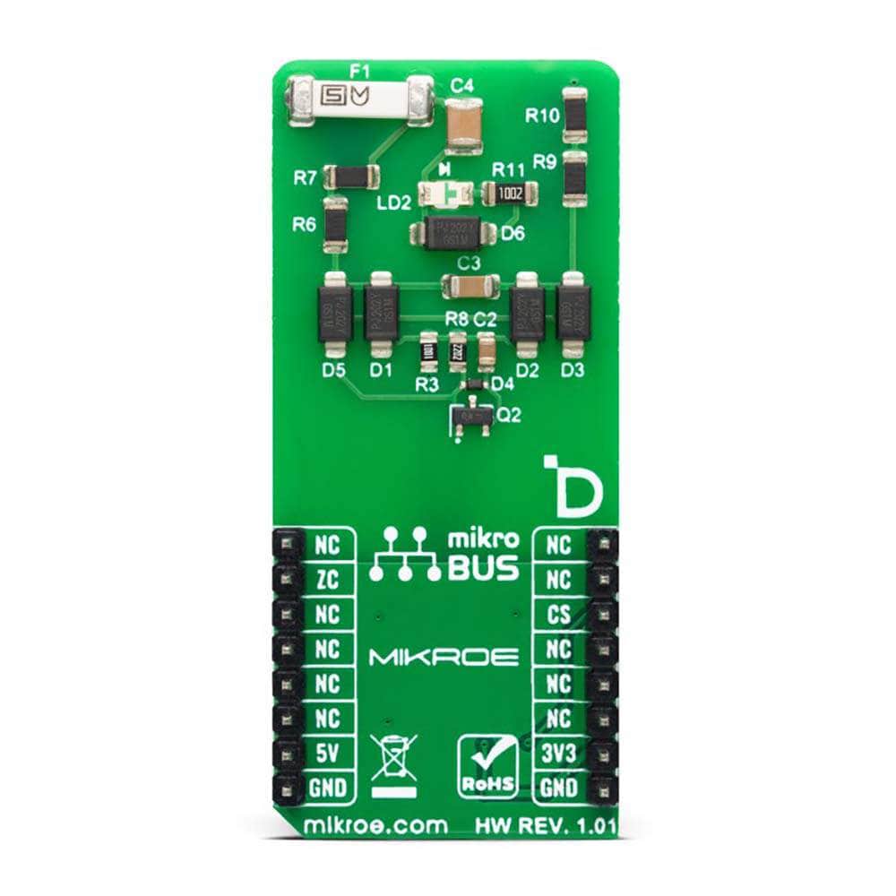 Mikroelektronika d.o.o. MIKROE-5760 Zero-Cross Click Board - The Debug Store UK