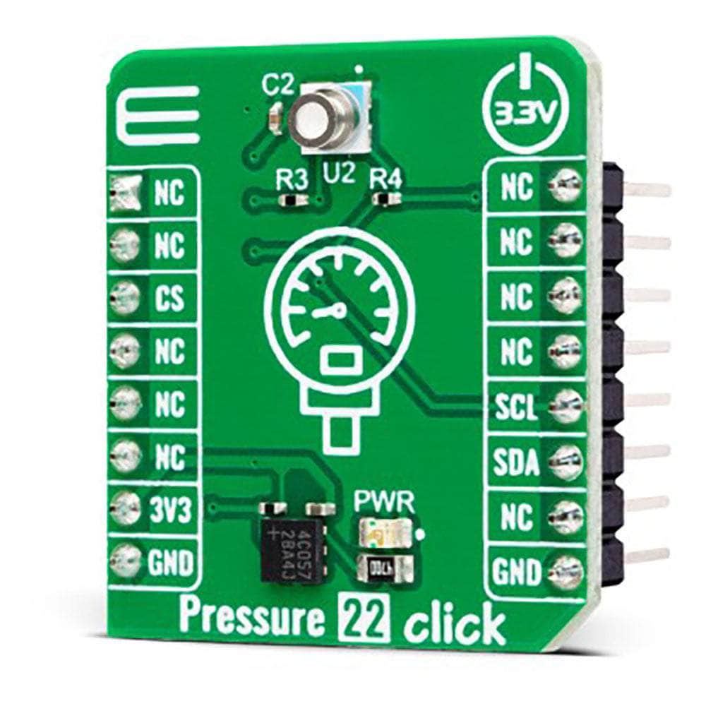 Mikroelektronika d.o.o. MIKROE-5774 Pressure 22 Click Board - The Debug Store UK