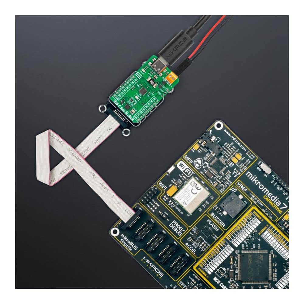 Mikroelektronika d.o.o. MIKROE-5792 USB-C Sink 2 Click Board™ - The Debug Store UK