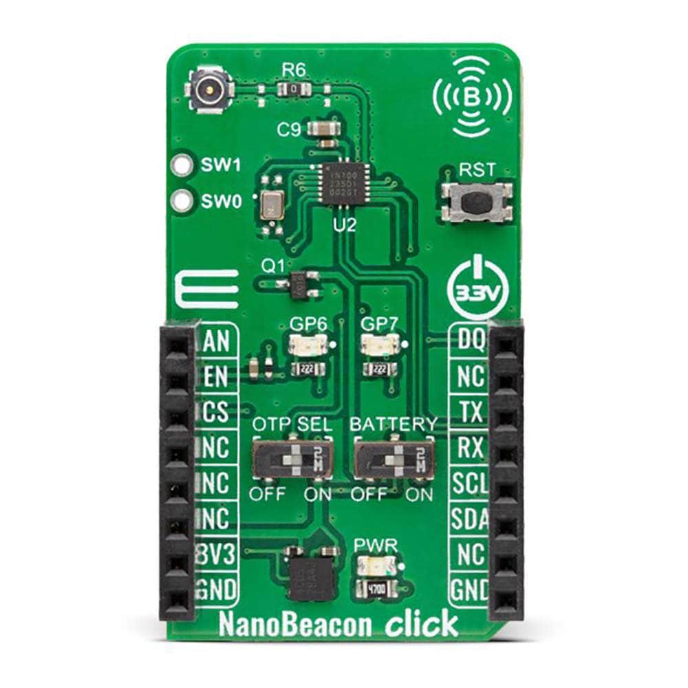 Mikroelektronika d.o.o. MIKROE-5794 NanoBeacon Click Board™ - The Debug Store UK
