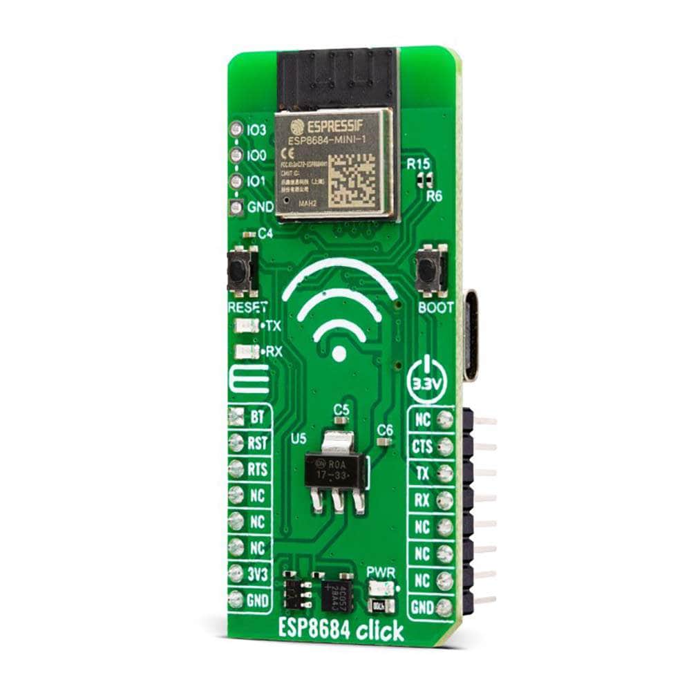 Mikroelektronika d.o.o. MIKROE-5803 ESP8684 Click Board™ - The Debug Store UK