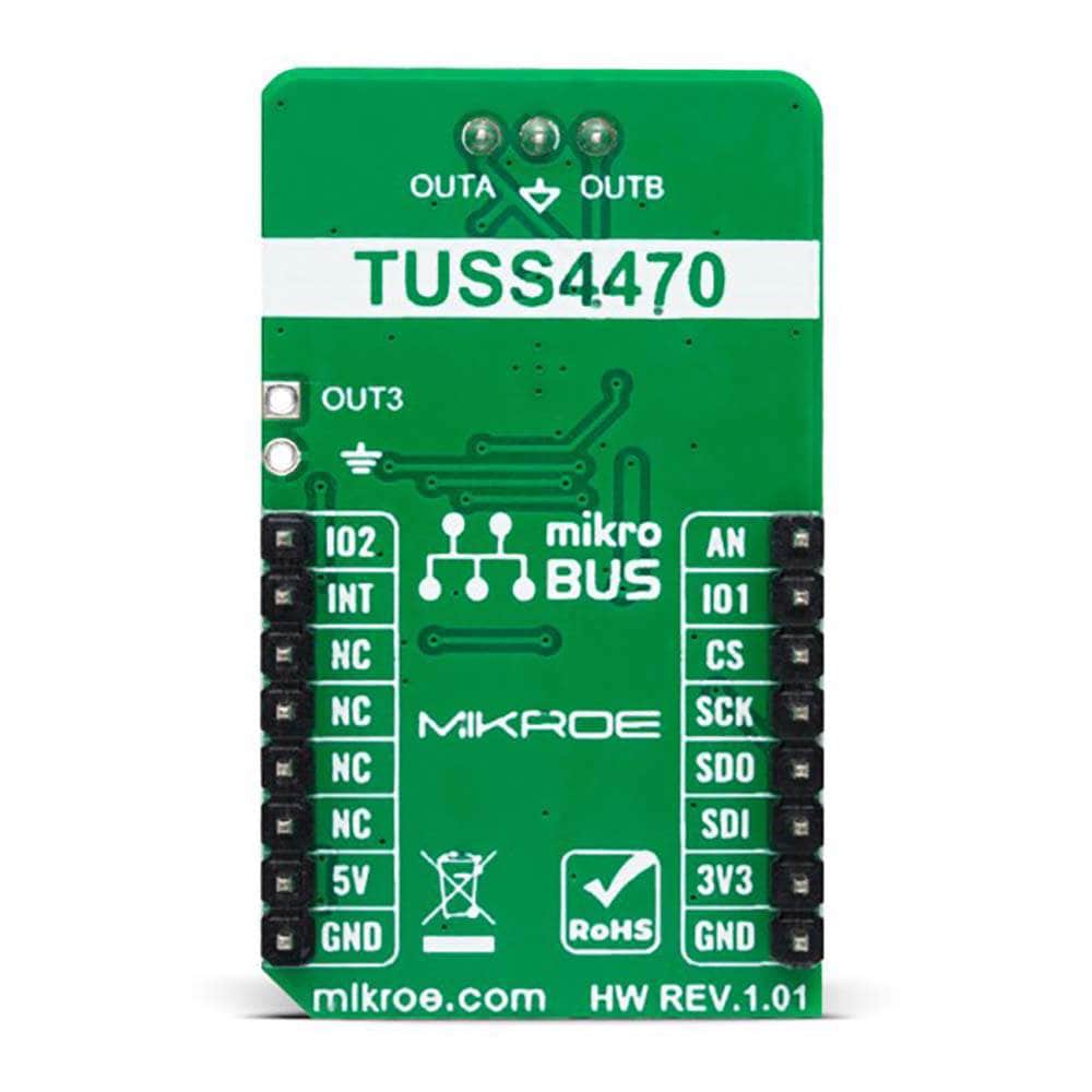 Mikroelektronika d.o.o. MIKROE-5804 Ultrasonic 5 Click Board™ - The Debug Store UK
