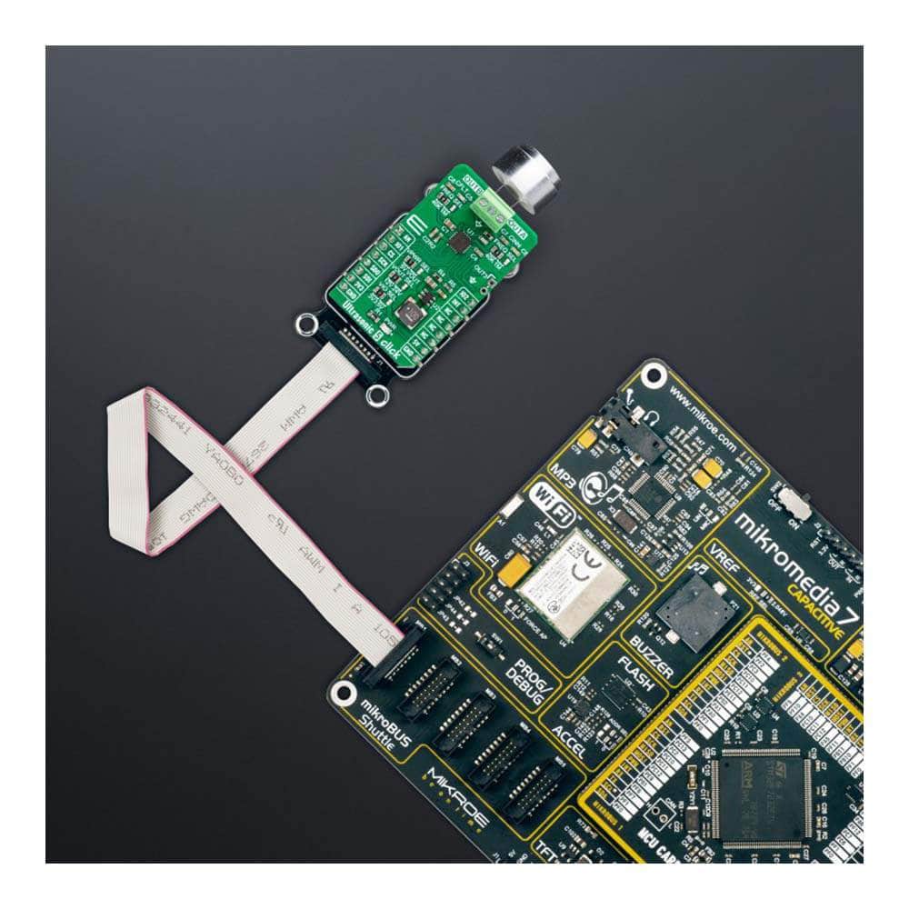 Mikroelektronika d.o.o. MIKROE-5804 Ultrasonic 5 Click Board™ - The Debug Store UK