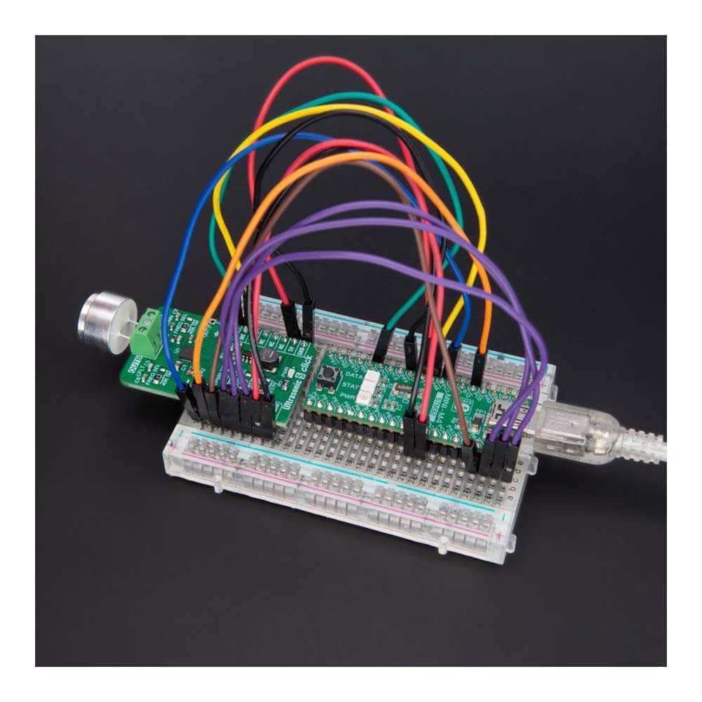 Mikroelektronika d.o.o. MIKROE-5804 Ultrasonic 5 Click Board™ - The Debug Store UK