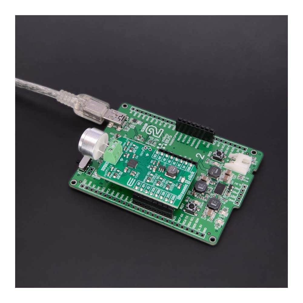 Mikroelektronika d.o.o. MIKROE-5804 Ultrasonic 5 Click Board™ - The Debug Store UK