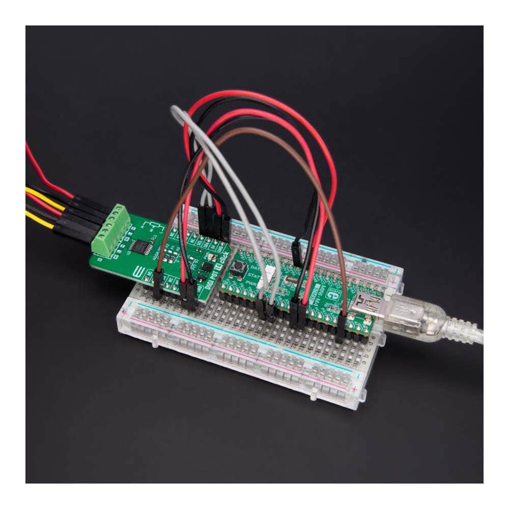 Mikroelektronika d.o.o. MIKROE-5814 DIGI POT 14 Click Board - The Debug Store UK