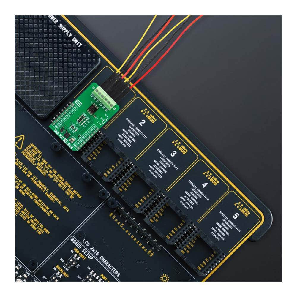 Mikroelektronika d.o.o. MIKROE-5814 DIGI POT 14 Click Board™ - The Debug Store UK