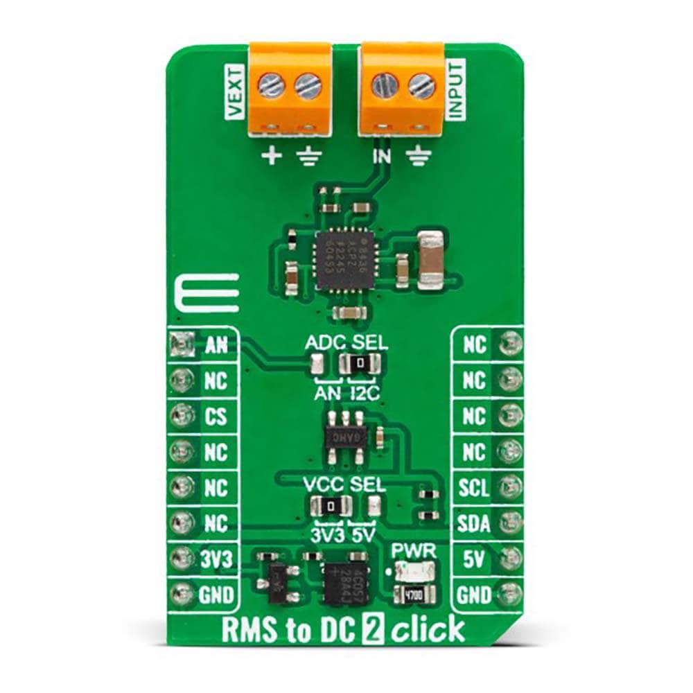Mikroelektronika d.o.o. MIKROE-5821 RMS to DC 2 Click Board™ - The Debug Store UK