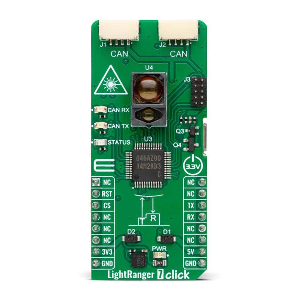 Mikroelektronika d.o.o. MIKROE-5841 LightRanger 7 Click Board™ - The Debug Store UK