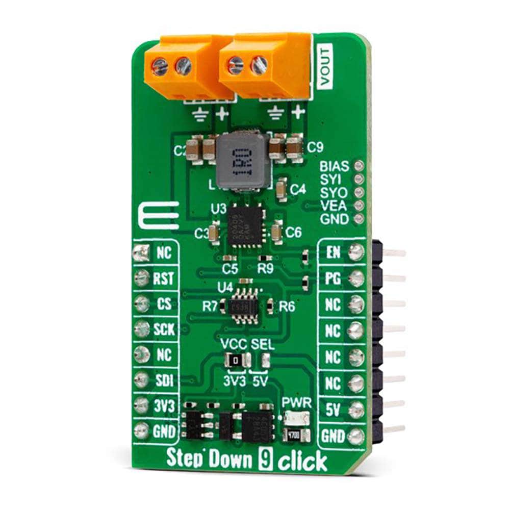 Mikroelektronika d.o.o. MIKROE-5844 Step Down 9 Click Board™ - The Debug Store UK