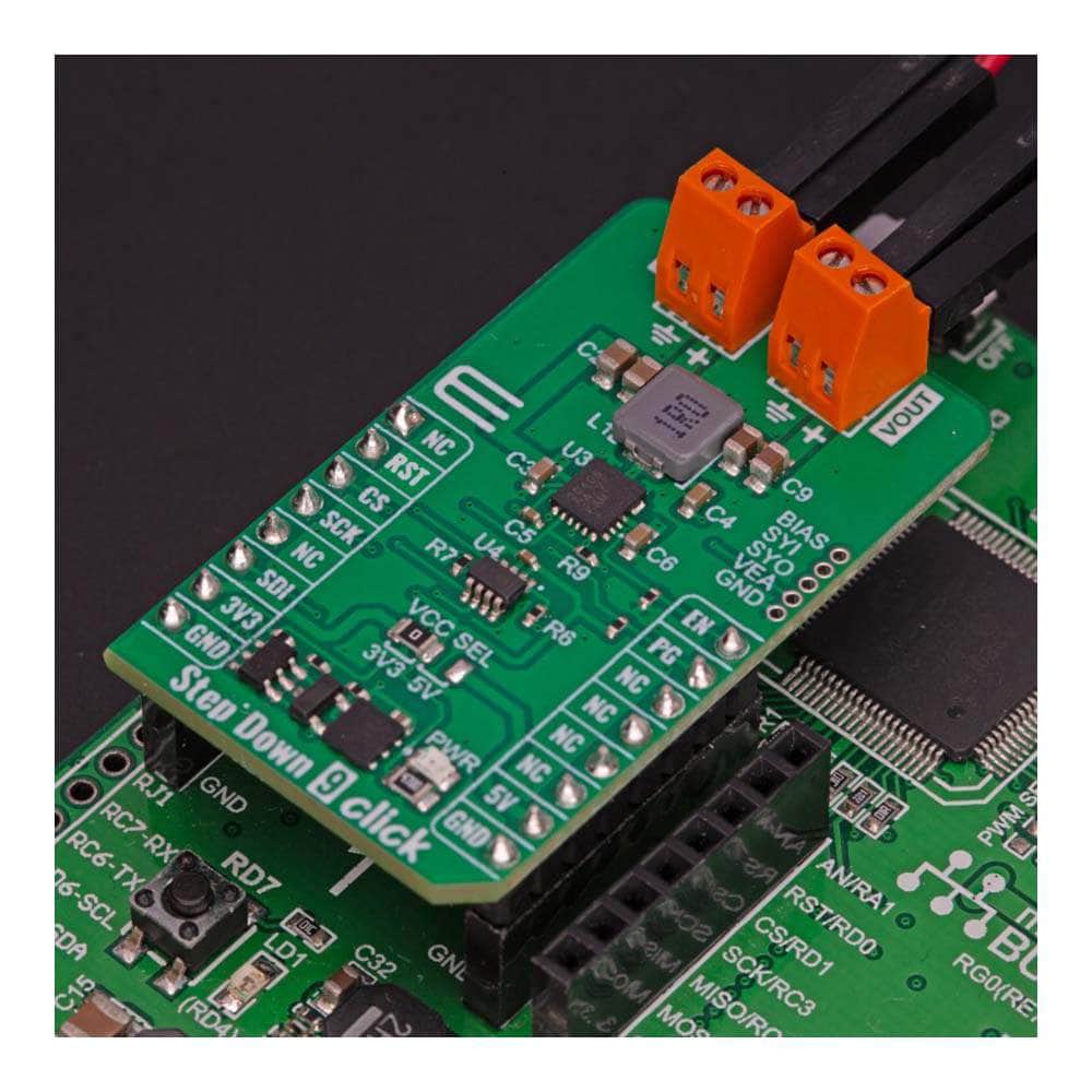 Mikroelektronika d.o.o. MIKROE-5844 Step Down 9 Click Board™ - The Debug Store UK