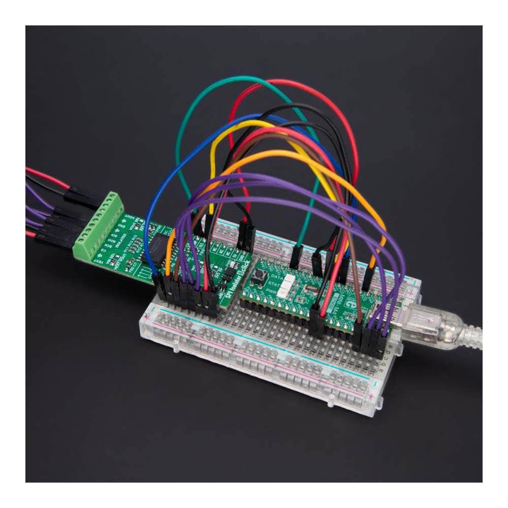 Mikroelektronika d.o.o. MIKROE-5873 SPI Isolator 8 Click Board™ - The Debug Store UK