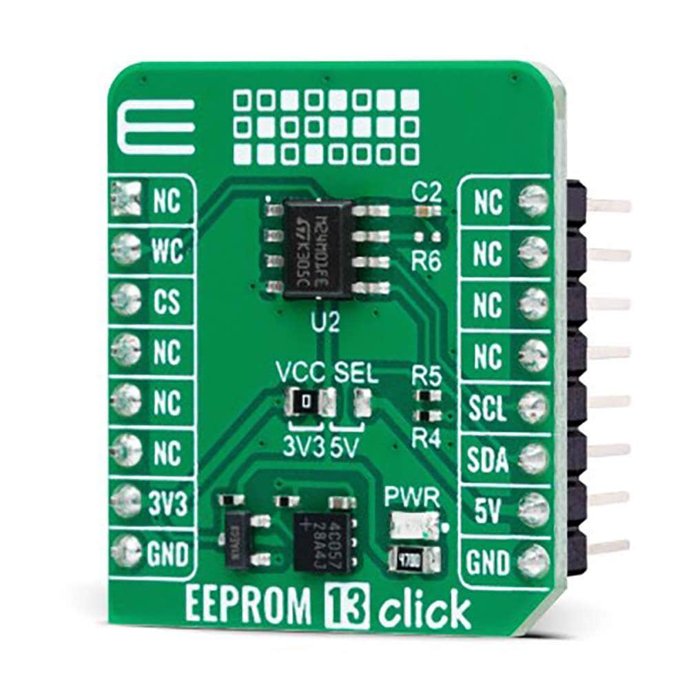 Mikroelektronika d.o.o. MIKROE-5885 EEPROM 13 Click Board - The Debug Store UK