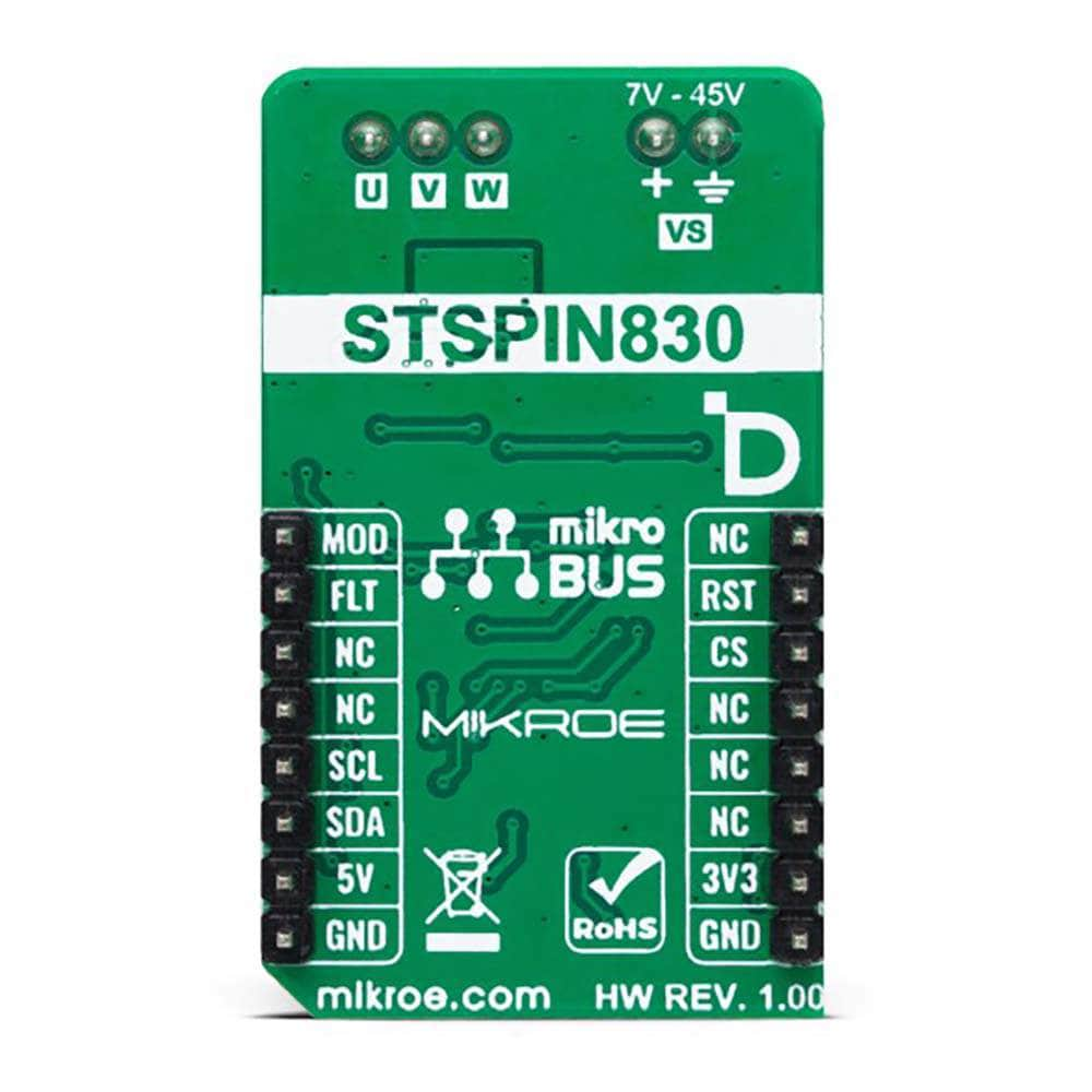 Mikroelektronika d.o.o. MIKROE-5886 Brushless 13 Click Board - The Debug Store UK