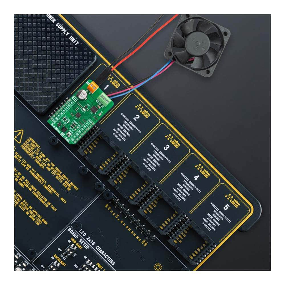 Mikroelektronika d.o.o. MIKROE-5886 Brushless 13 Click Board - The Debug Store UK