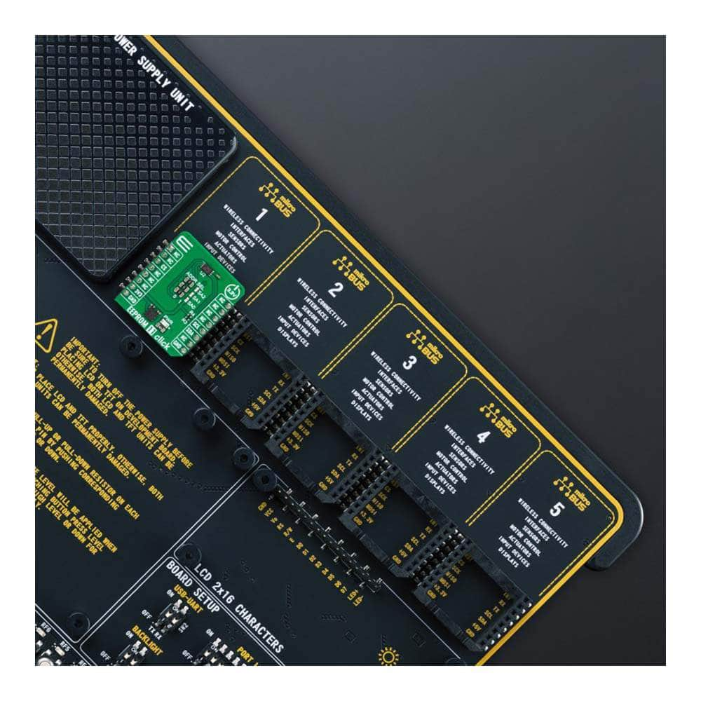 Mikroelektronika d.o.o. MIKROE-5889 EEPROM 11 Click Board™ - The Debug Store UK