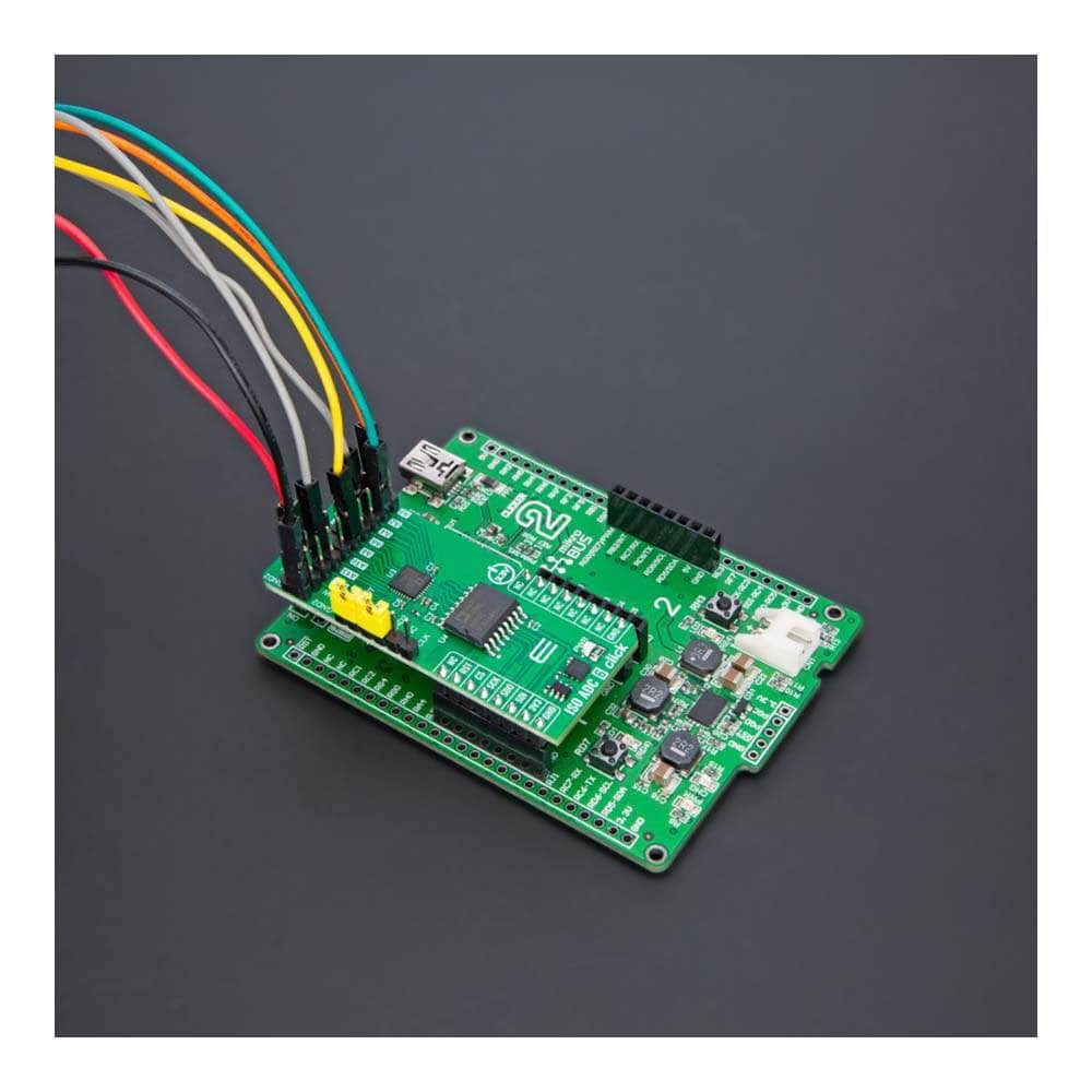 Mikroelektronika d.o.o. MIKROE-5901 ISO ADC 6 Click Board - The Debug Store UK
