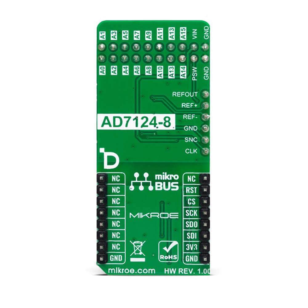 Mikroelektronika d.o.o. MIKROE-5901 ISO ADC 6 Click Board - The Debug Store UK