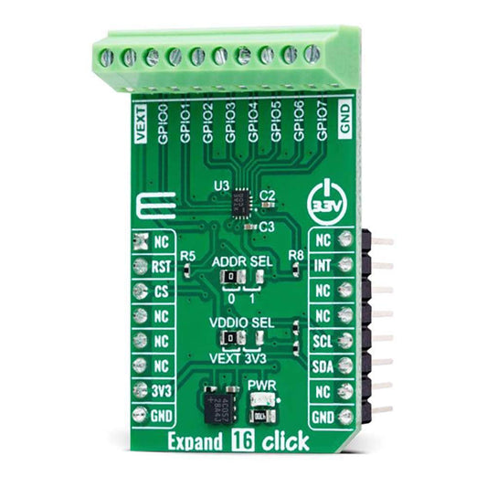 Mikroelektronika d.o.o. MIKROE-5939 Expand 16 Click Board™ - The Debug Store UK