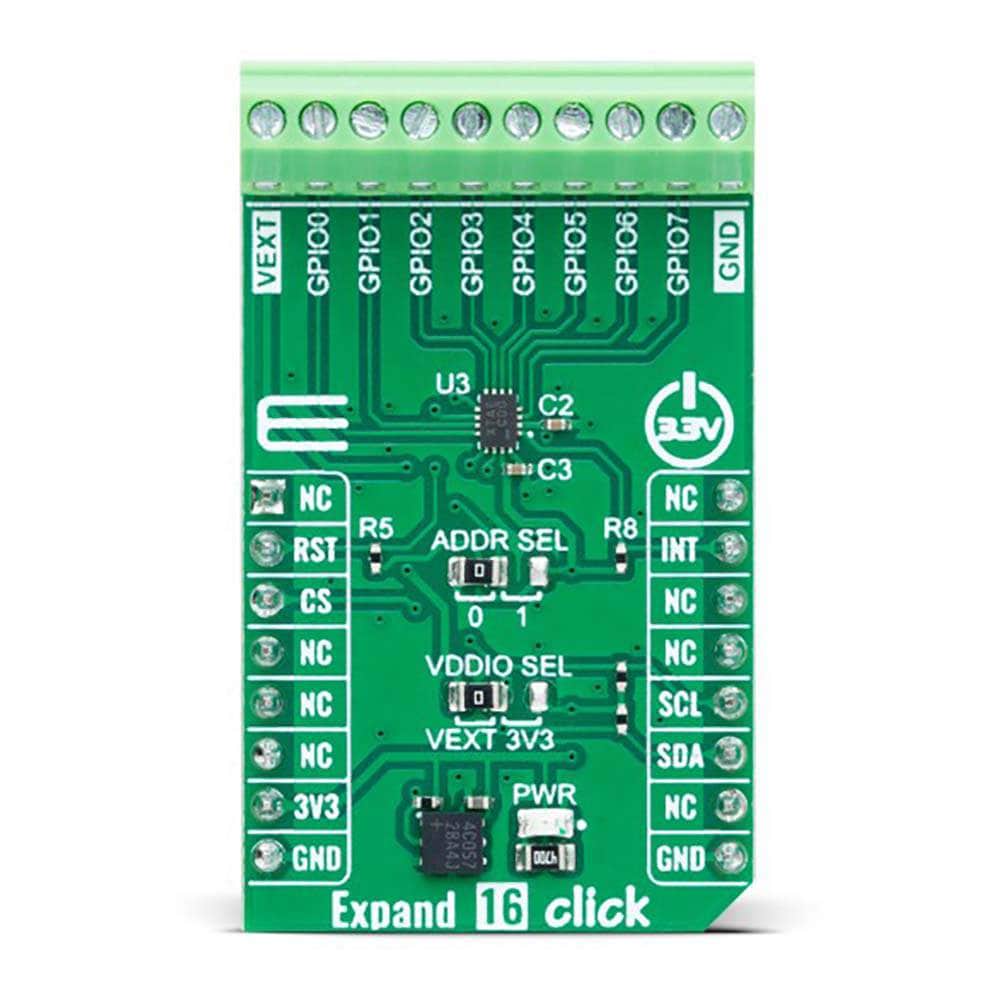 Mikroelektronika d.o.o. MIKROE-5939 Expand 16 Click Board™ - The Debug Store UK