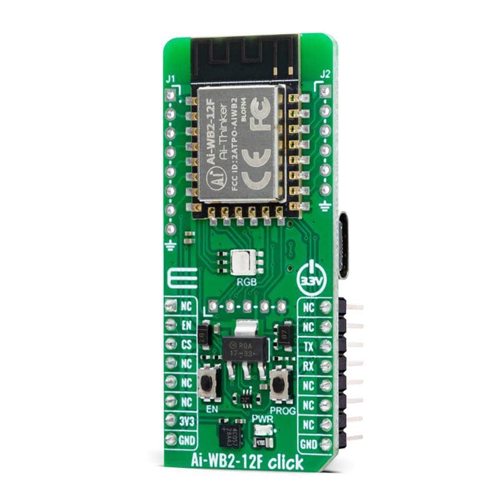 Mikroelektronika d.o.o. MIKROE-5983 AI-WB2-12F Click Board™ - The Debug Store UK