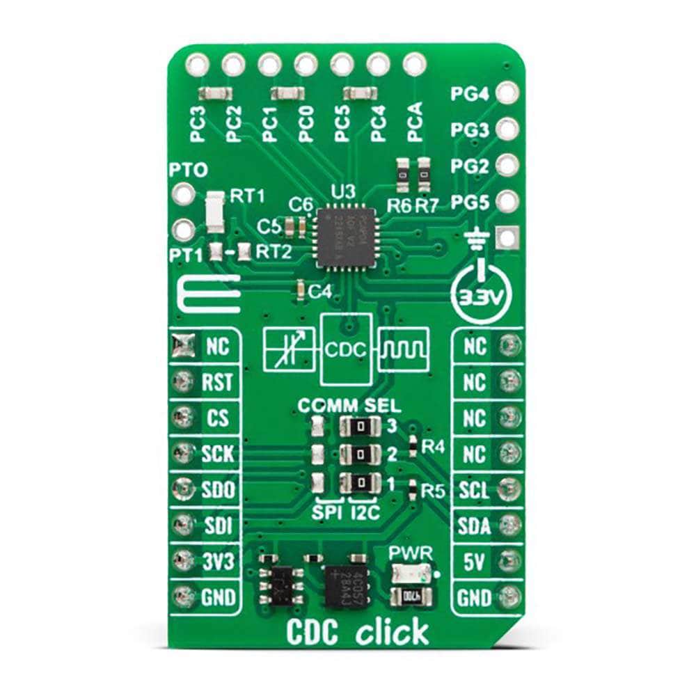 Mikroelektronika d.o.o. MIKROE-5985 CDC Click Board™ - The Debug Store UK