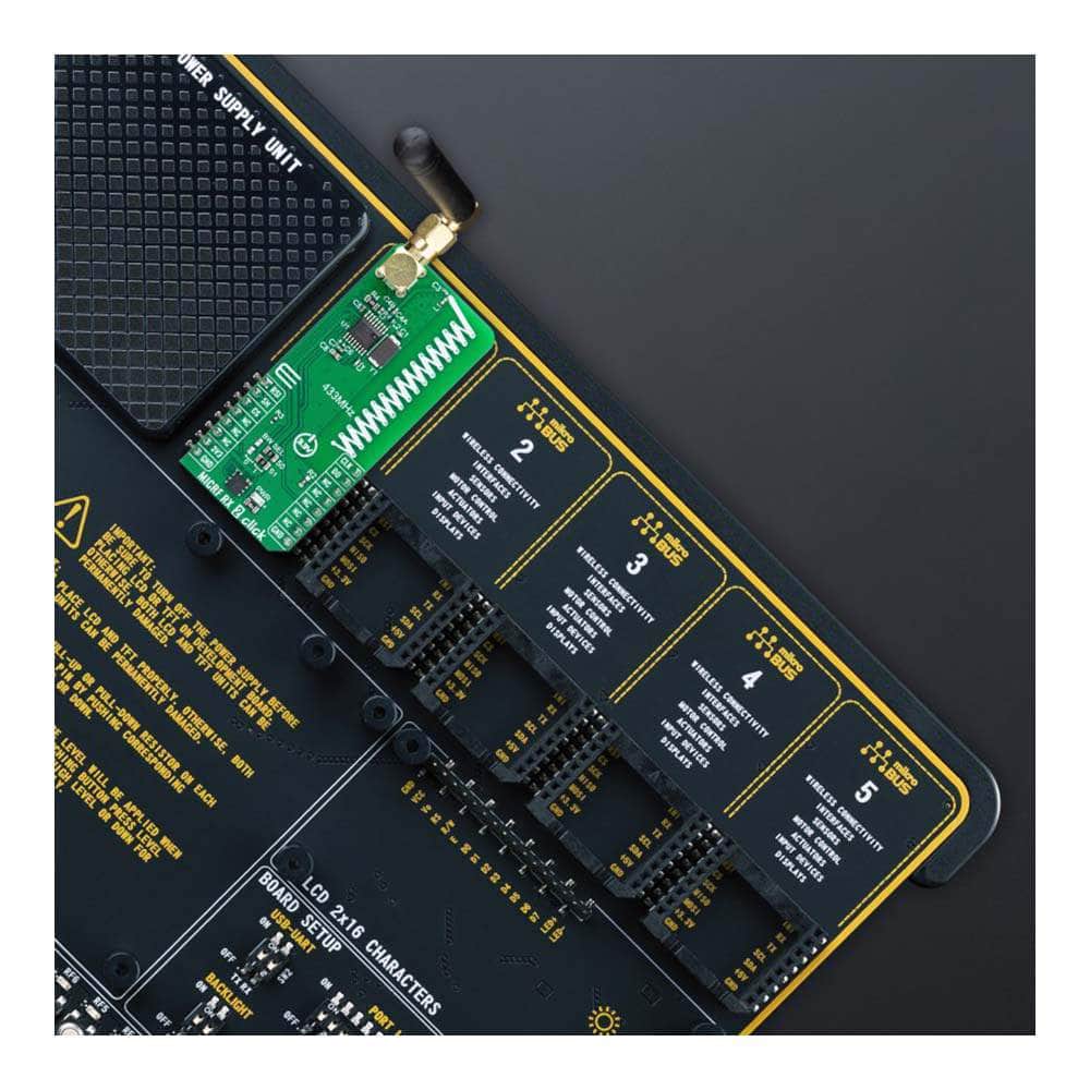Mikroelektronika d.o.o. MIKROE-6015 MicRF Rx 2 Click Board™ - The Debug Store UK