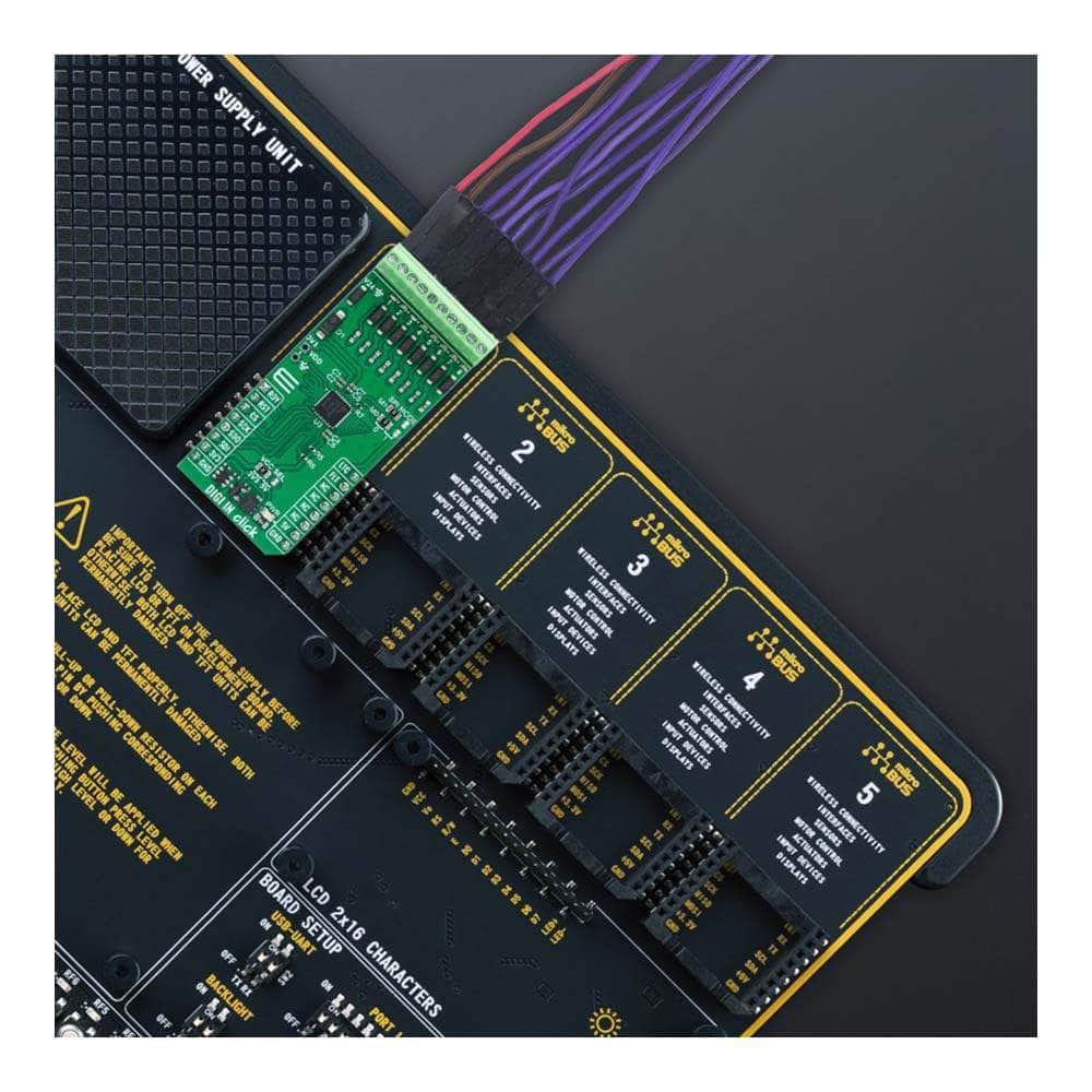 Mikroelektronika d.o.o. MIKROE-6072 DIGI IN Click Board - The Debug Store UK