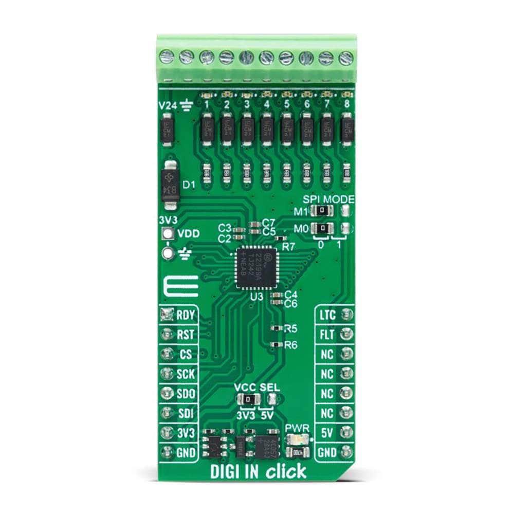 Mikroelektronika d.o.o. MIKROE-6072 DIGI IN Click Board - The Debug Store UK
