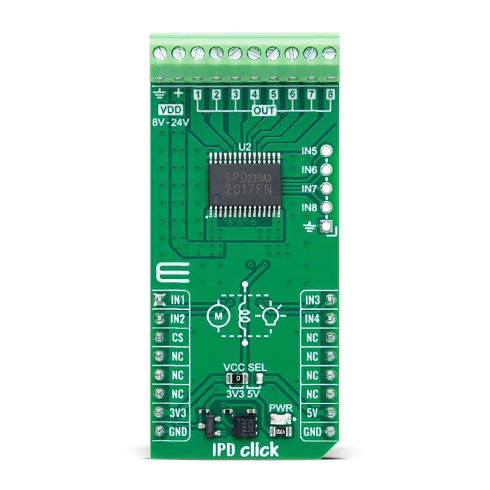 Mikroelektronika d.o.o. MIKROE-6075 IPD - TPD2017 Click Board - The Debug Store UK