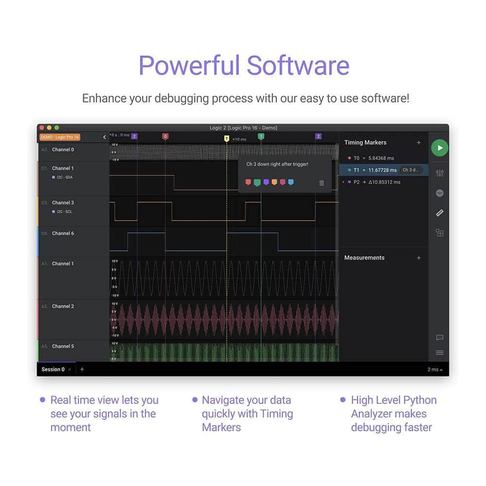 Saleae, Inc Saleae Logic 8 - The Debug Store UK