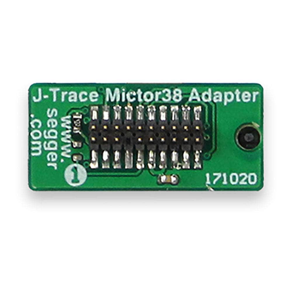 SEGGER Microcontroller GmbH 8.06.21 J-Trace Mictor 38 Adapter - The Debug Store UK