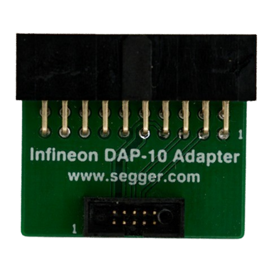 SEGGER Microcontroller GmbH 8.06.38 SEGGER Infineon Aurix DAP-10 Adapter - The Debug Store UK