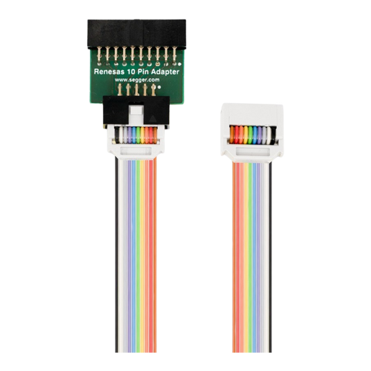 SEGGER Microcontroller GmbH 8.06.40 SEGGER Renesas M16C Family 10-Pin Adapter - The Debug Store UK