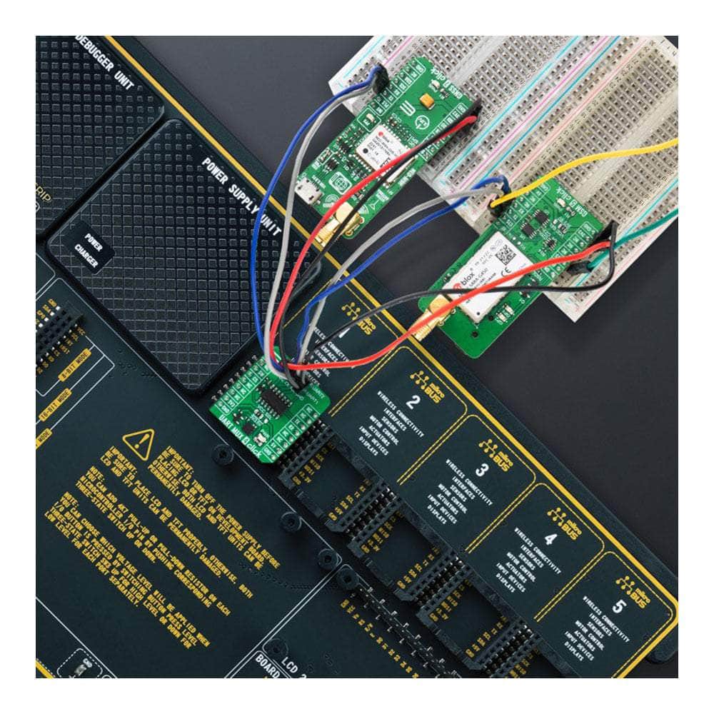 The Debug Store MIKROE-5720 UART MUX 4 Click Board™ - The Debug Store UK