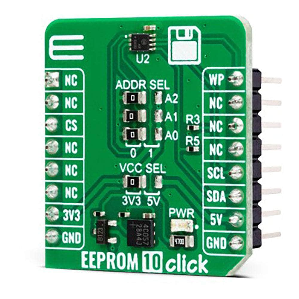 The Debug Store MIKROE-5735 EEPROM 10 Click Board™ - The Debug Store UK