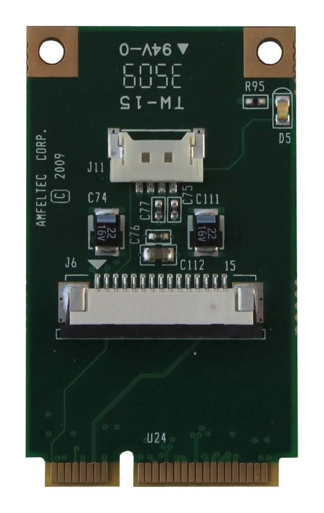 Amfeltec Corp SKU-035-20 Amfeltec SKU-035-20 Half MiniPCIe to x1 PCIe Adapter - The Debug Store UK