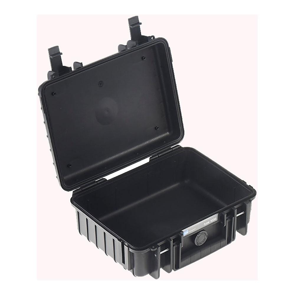 B&W International GmbH Black / empty BW1000/B B&W Type 1000 Rugged Outdoor.Case - The Debug Store UK