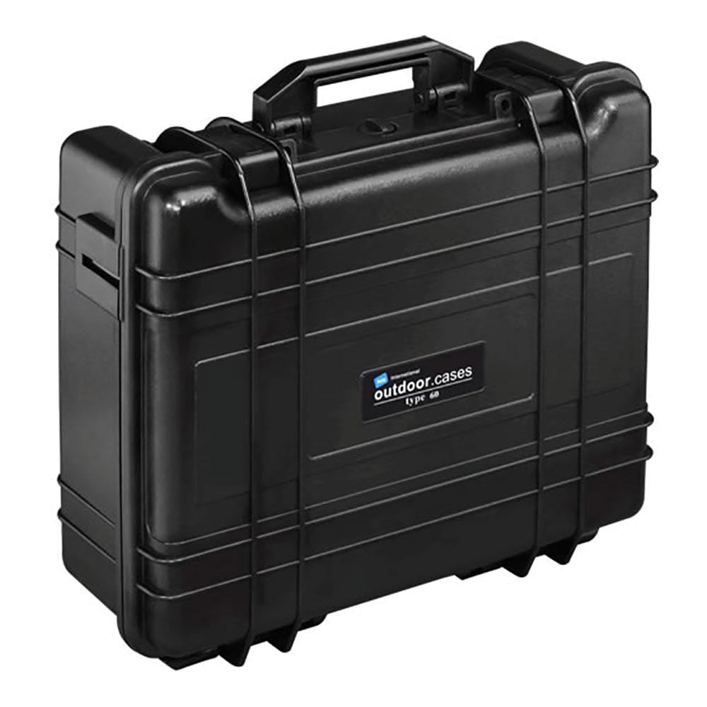 B&W International GmbH Black / Pluckable Foam BH1.5020/B/SI B&W Type 60 Rugged Waterproof Case - The Debug Store UK
