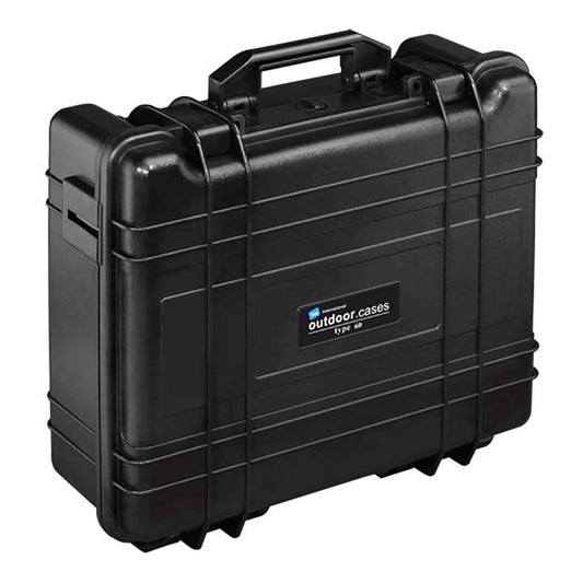 B&W International GmbH Black / Pluckable Foam BH1.5020/B/SI B&W Type 60 Rugged Waterproof Case - The Debug Store UK
