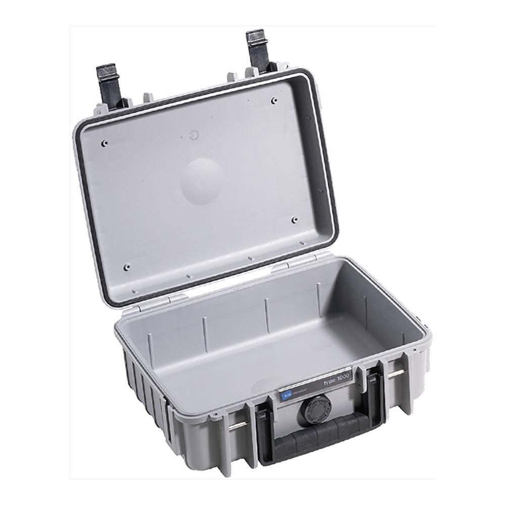 B&W International GmbH Grey / empty BW1000/G B&W Type 1000 Rugged Outdoor.Case - The Debug Store UK