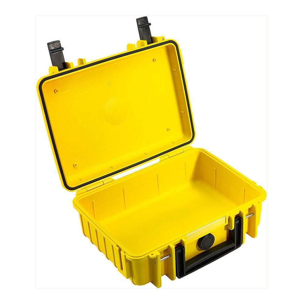 B&W International GmbH Yellow / empty BW1000/Y B&W Type 1000 Rugged Outdoor.Case - The Debug Store UK