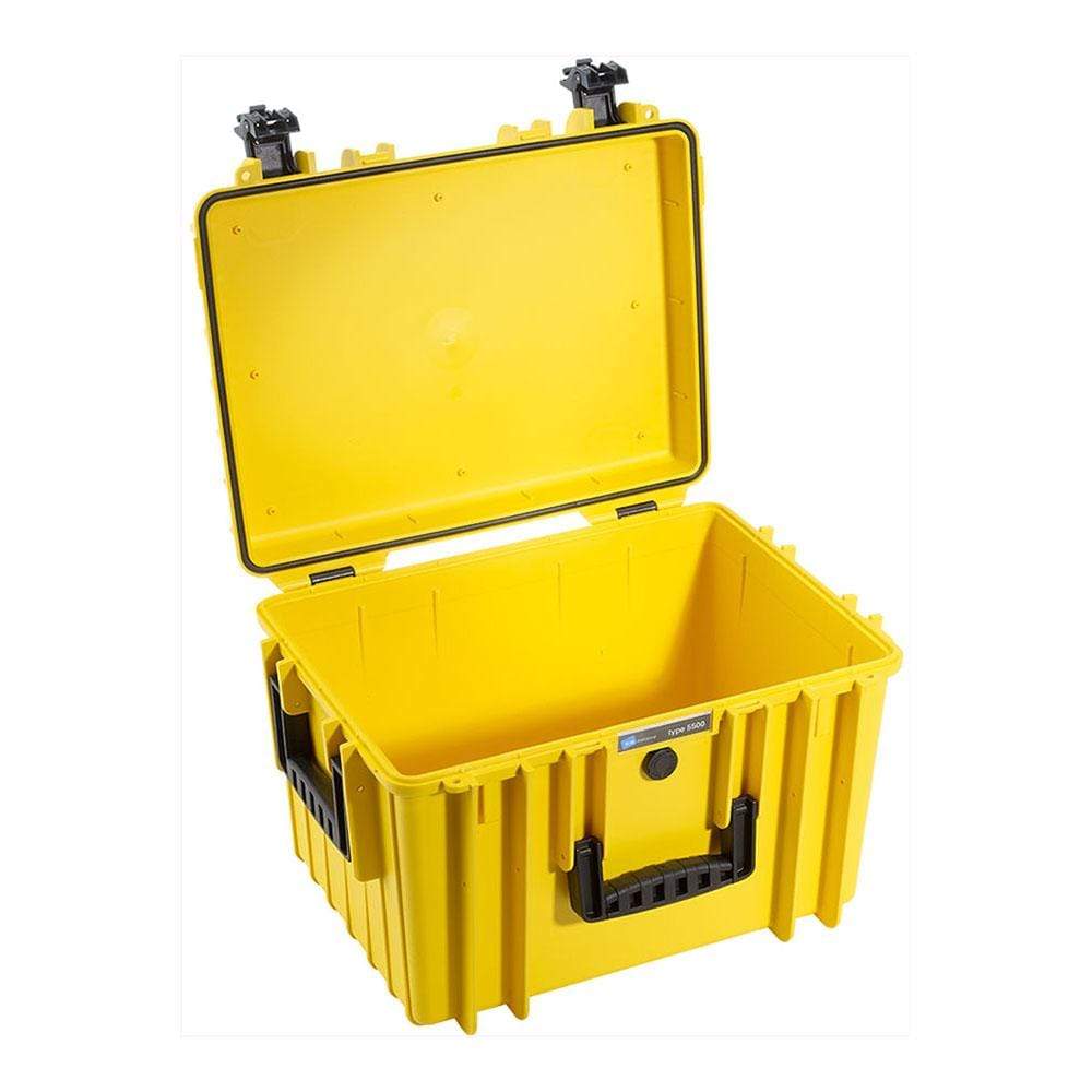 B&W International GmbH Yellow / empty BW5500/Y B&W Type 5500 Rugged Outdoor.Case - The Debug Store UK