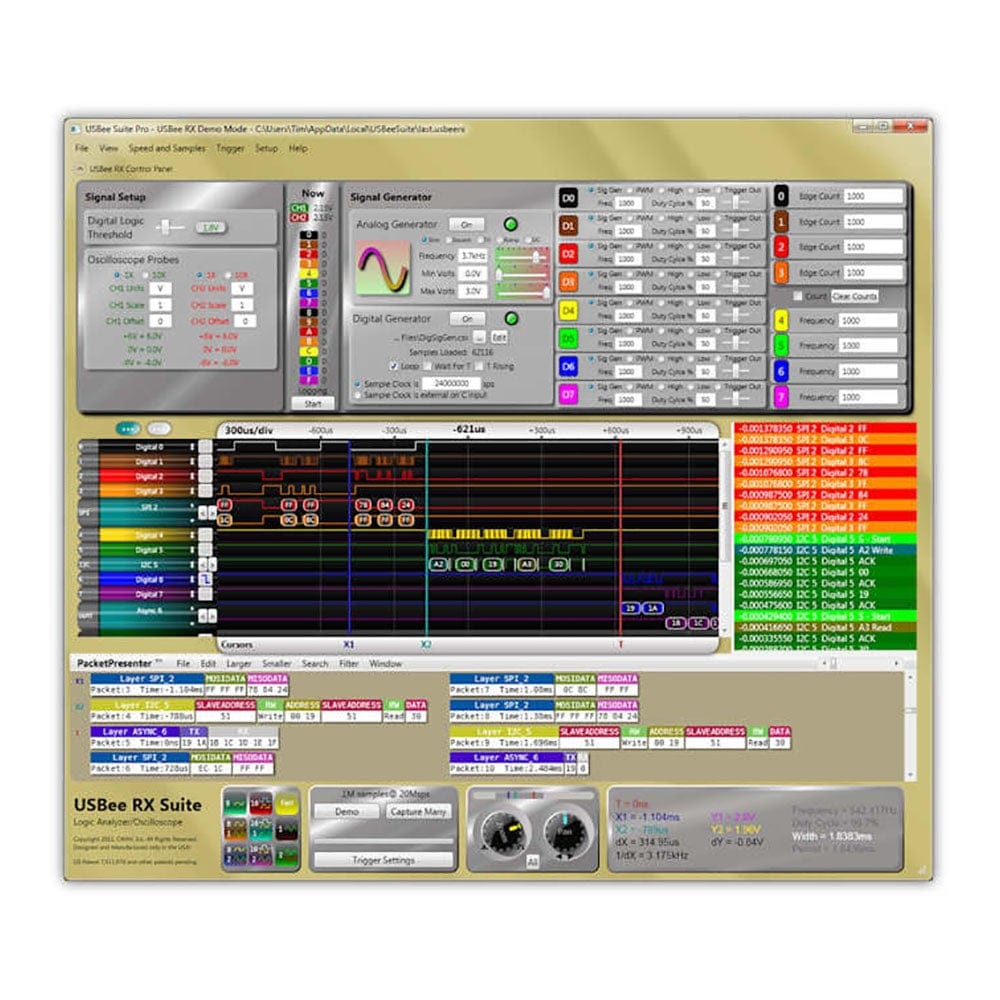 CWAV, Inc USBEE-RX CWAV USBee-RX USB Instrument - The Debug Store UK