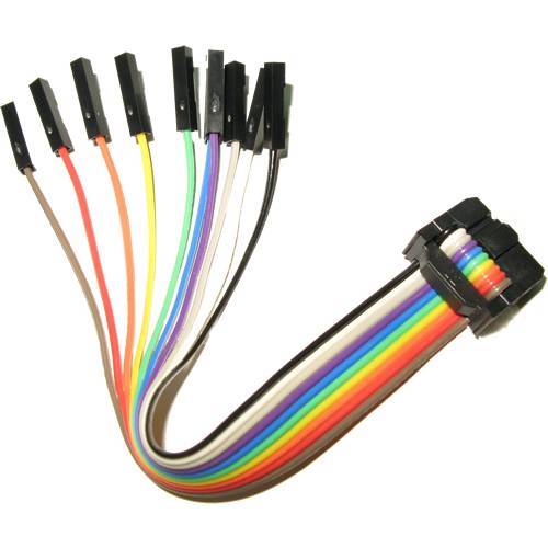 Dediprog Technology Co Ltd ISP-SP-CB2 Dediprog ISP-SP-CB2 10-Pin ISP Split Cable (2.00mm) - The Debug Store UK
