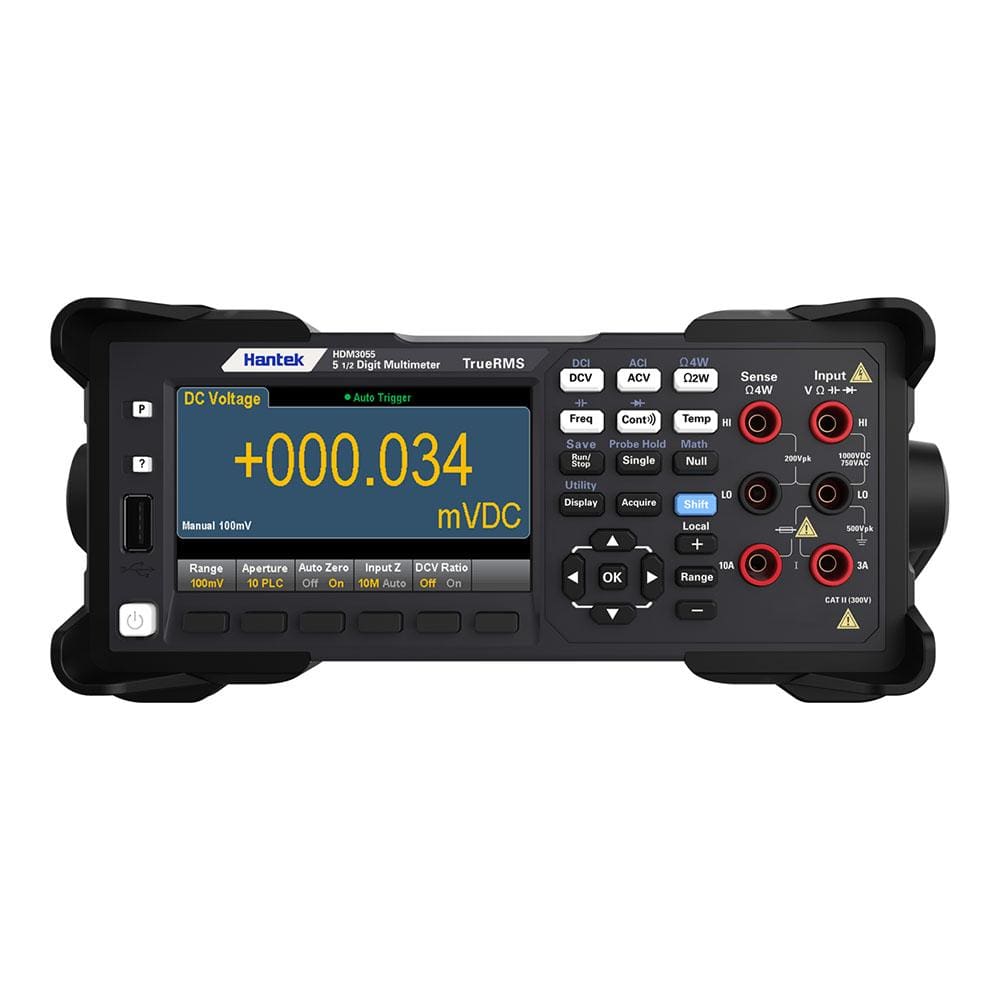 Hantek Electronic Co Ltd Hantek HDM3055 5½ Digit TrueRMS Digital Multimeter - The Debug Store UK