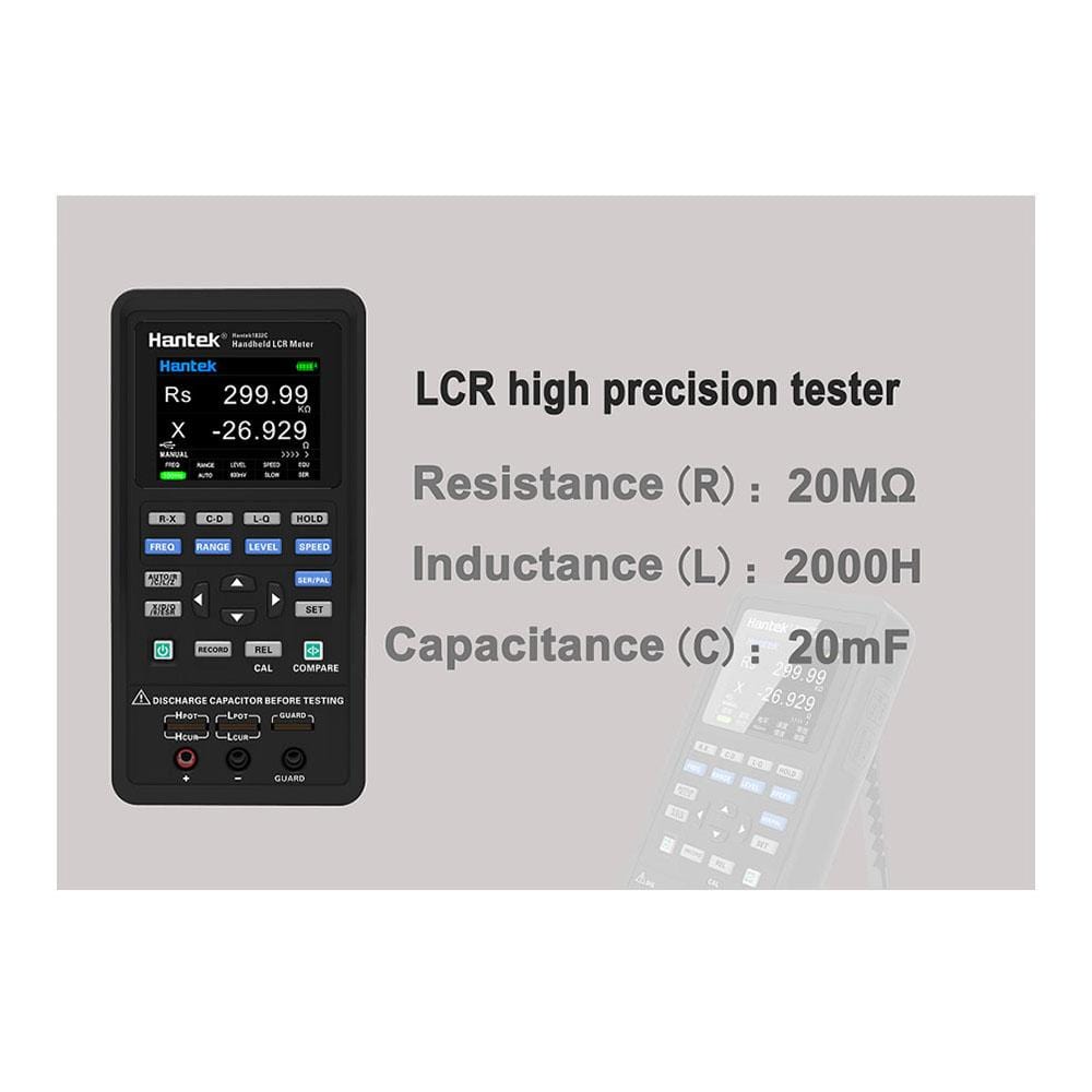 Hantek Electronic Co Ltd Hantek-1832C Hantek-1832C Handheld LCR Meter to 40KHz - The Debug Store UK