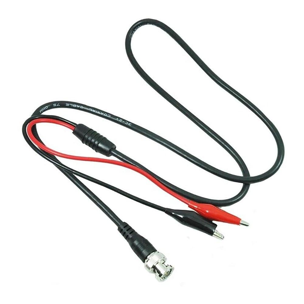 Hantek Electronic Co Ltd HT324 Hantek HT324 BNC Test Lead with Crocodile Clips - The Debug Store UK